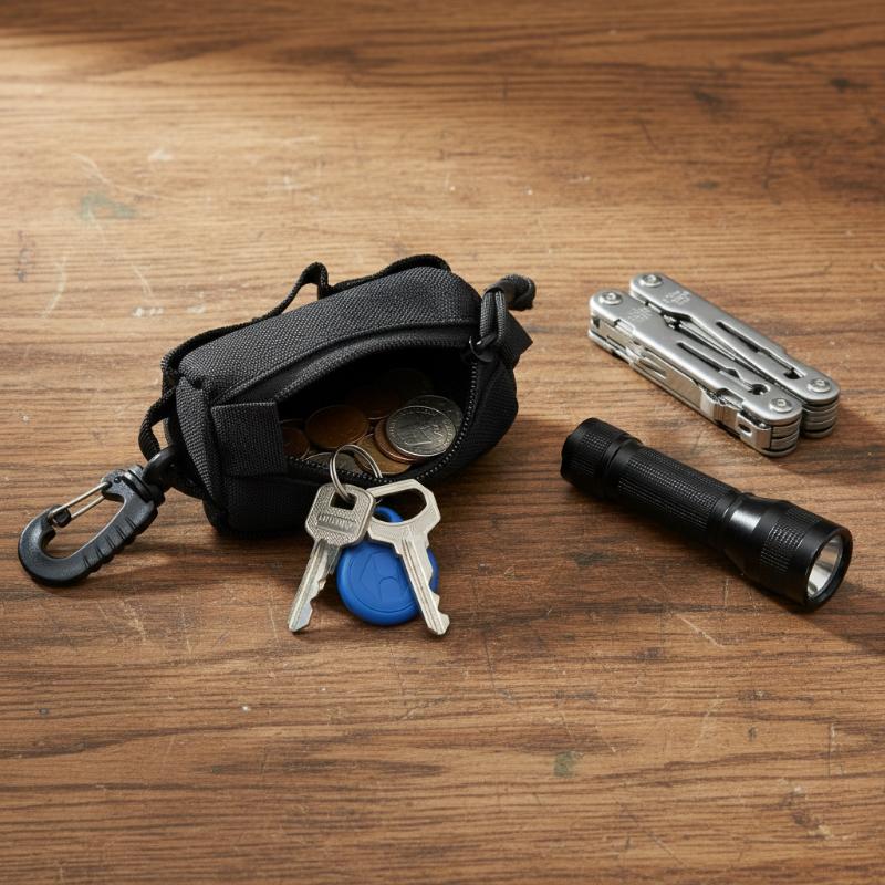 Outdoor EDC Pouch, Zipper Key  - đánh giá và giá Edc Carry Pouch