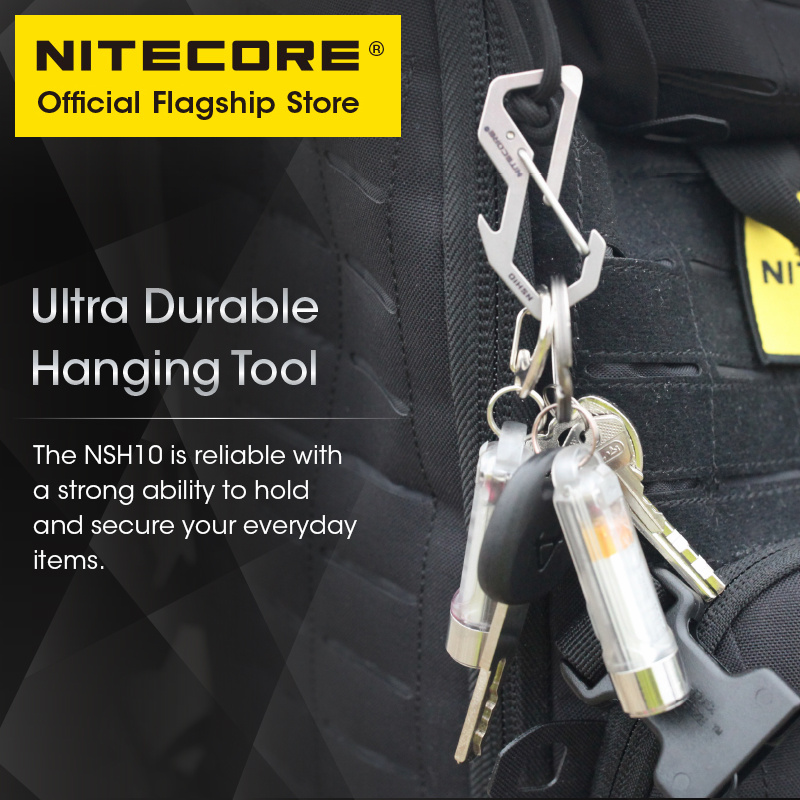 NITECORE NSH10 Multiuse Titani - đánh giá và giá Edc Carry Pack