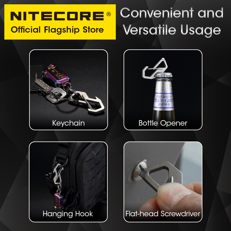 NITECORE NSH10 Multiuse Titani - đánh giá và giá Edc Carry Pack