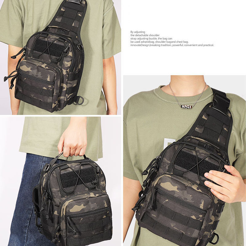 Outdoor Tactical Shoulder Bag  - đánh giá và giá Edc Carry Pack